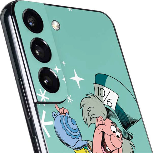 Disney Alice in Wonderland Mad Hatter Tea Party Galaxy S22 Skin